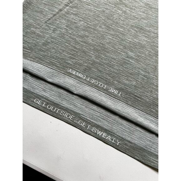 Lululemon Metal Vent Polo 2 Shirt Mens Medium BlueGreen Performance Short Sleeve - Picture 12 of 14